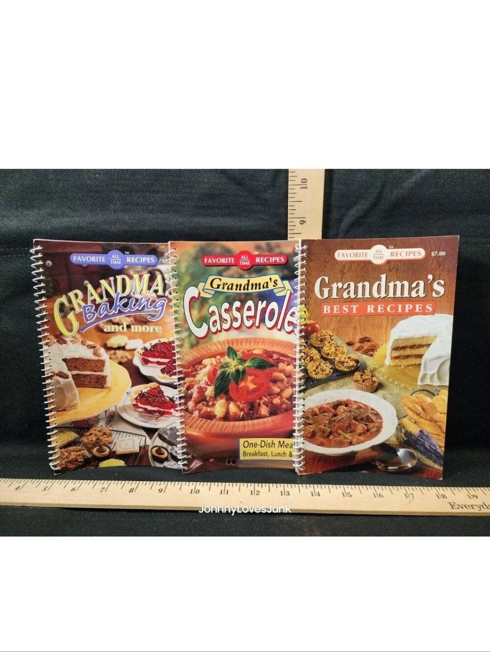 Favorite All Time Recipes Cookbook Lot Of 3 Complete Used